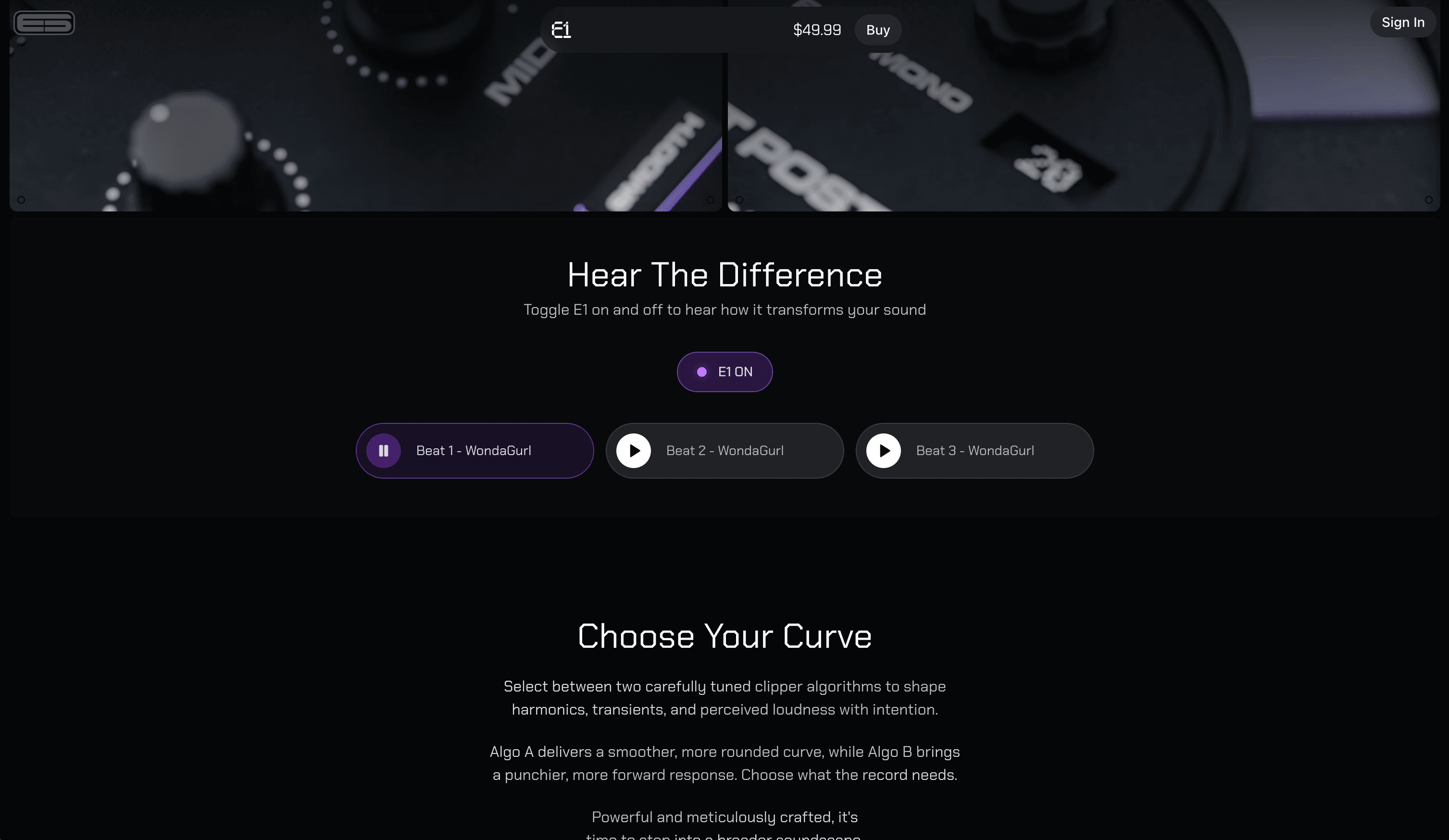 E1 by Ebony Systems screenshot 2