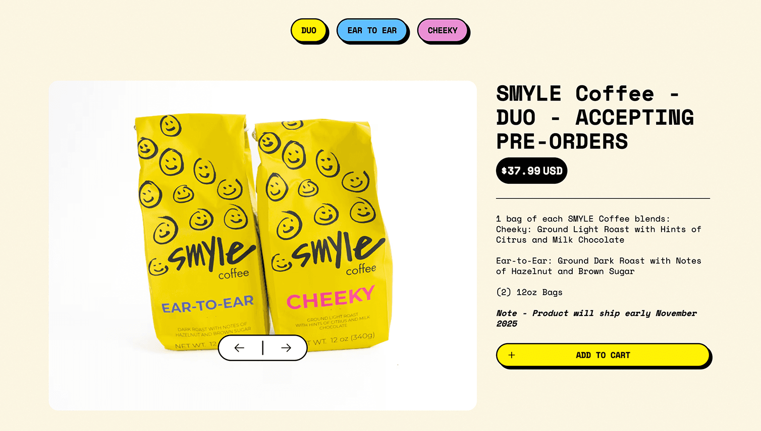 Smyle Coffee screenshot 2
